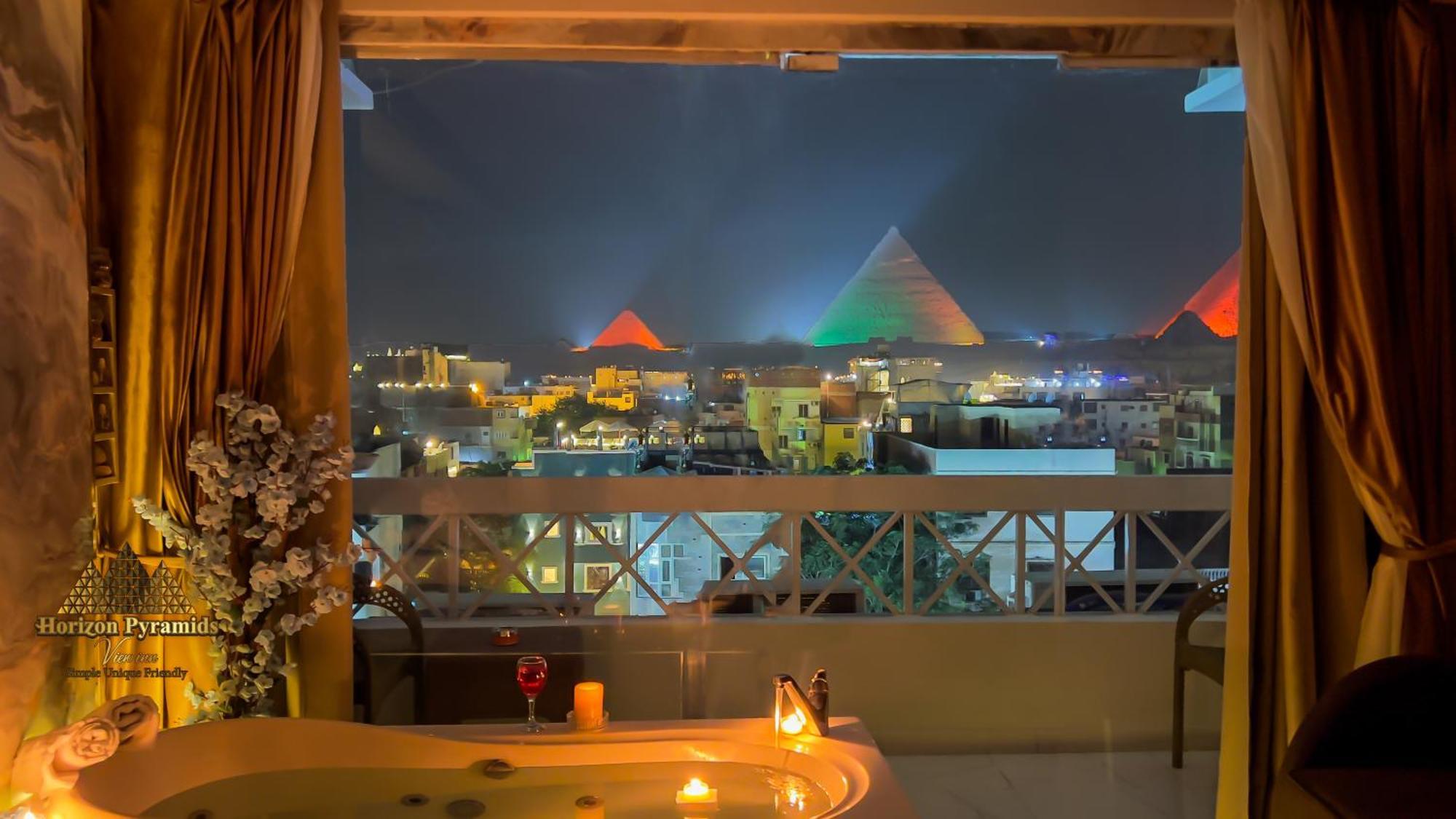 Horizon Pyramids View Inn Kafret el-Gabal 外观 照片
