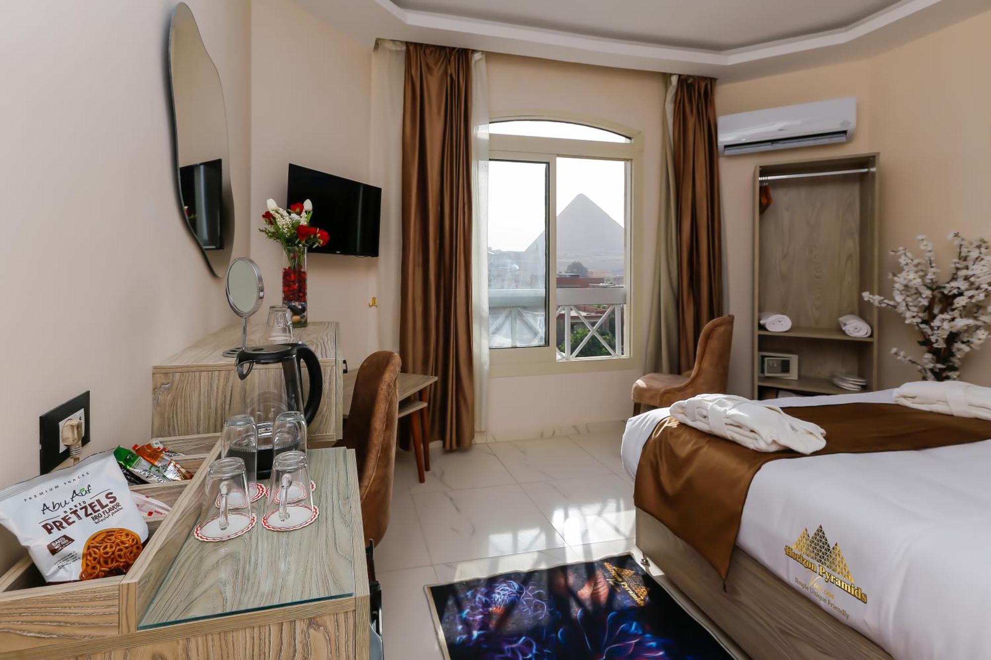 Horizon Pyramids View Inn Kafret el-Gabal 外观 照片