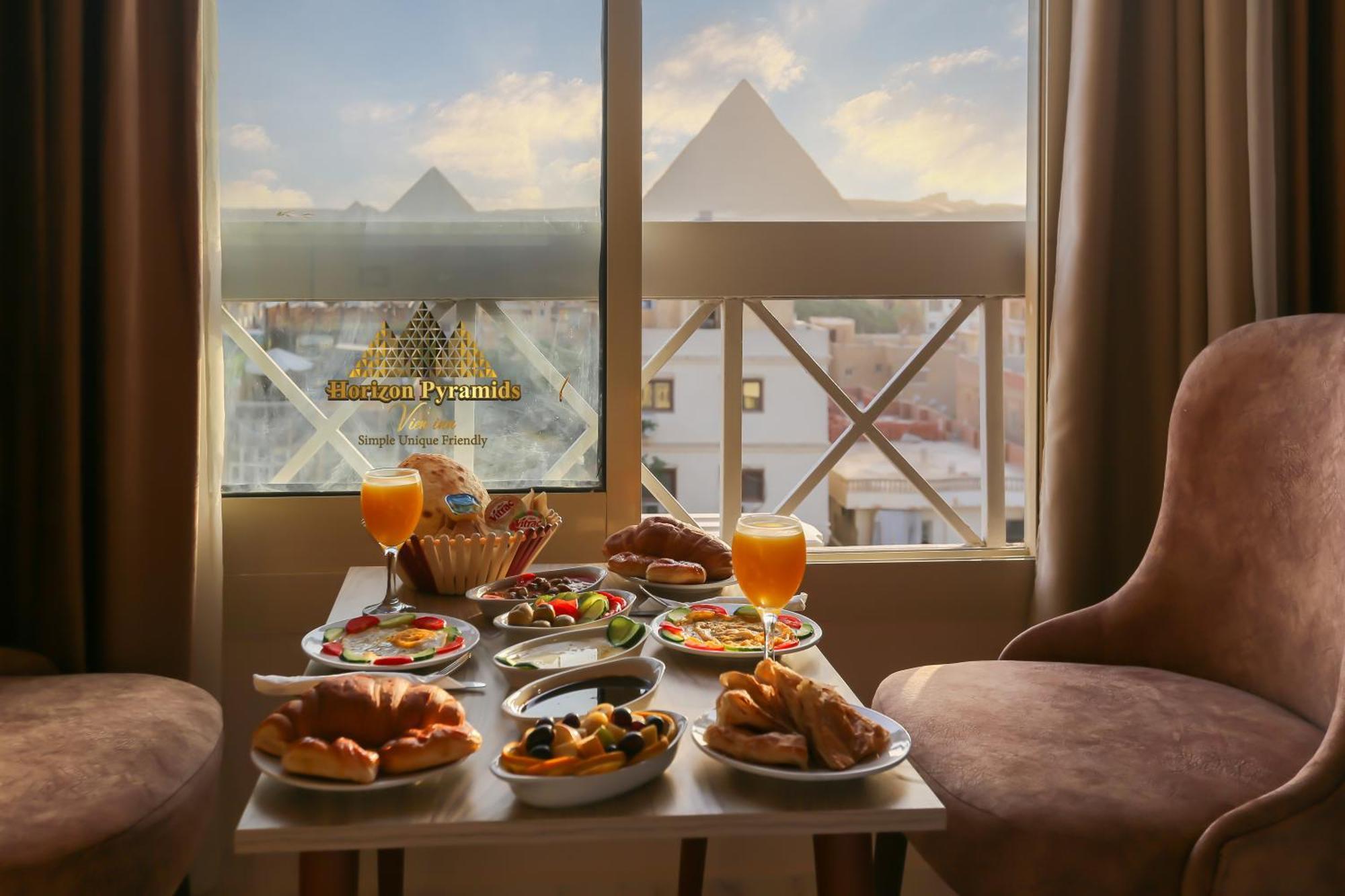 Horizon Pyramids View Inn Kafret el-Gabal 外观 照片